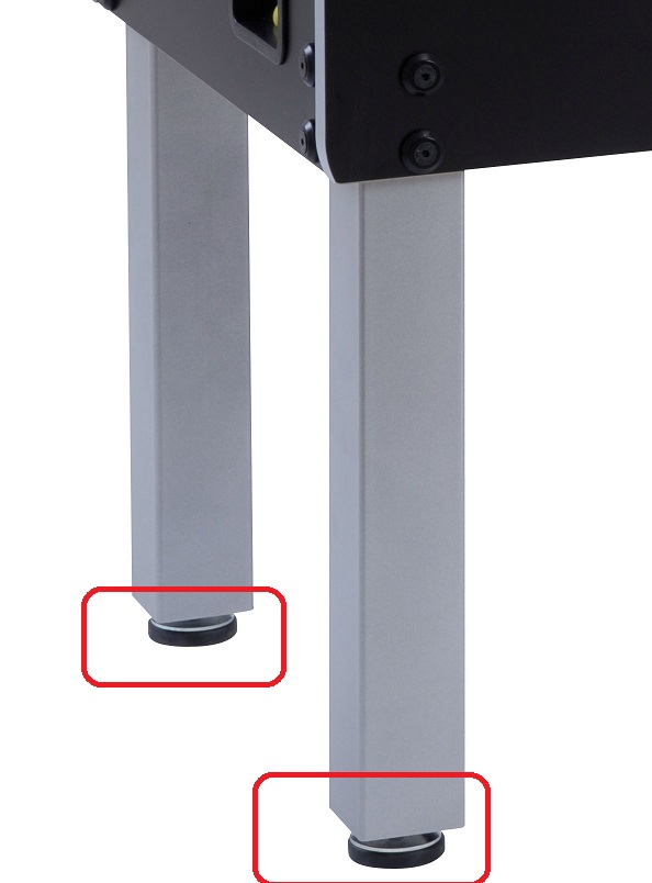 PIEDINI REGOLABILI PER G 500 SET
