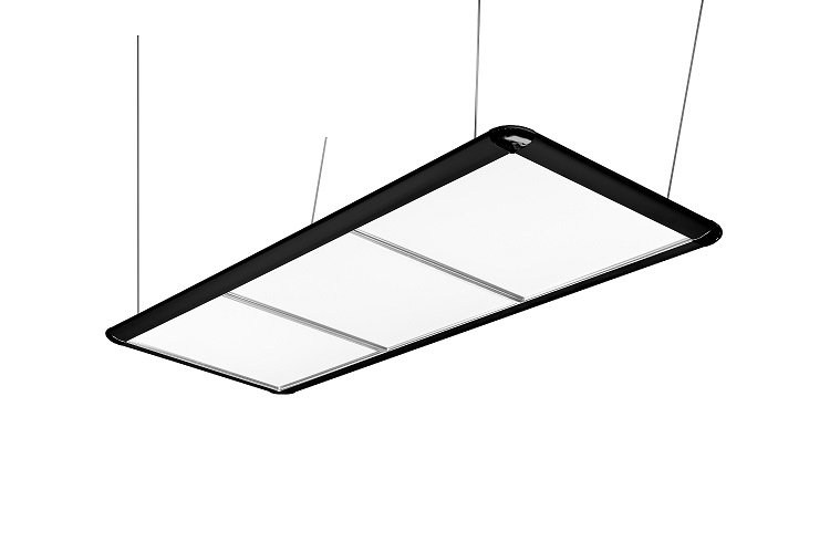 LAMP. PIATTO NERO 195 X 70 X 6.5